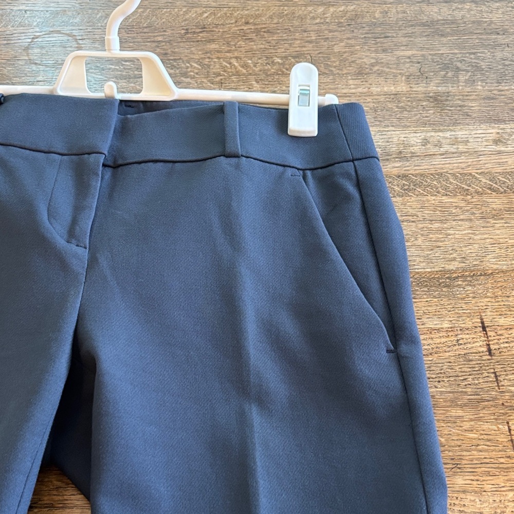LOFT Marisa Skinny Size 0 Charcoal Ankle Pants - Picture 6 of 8